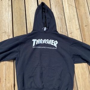 Thrasher Skate Mag Classic Logo Black XL